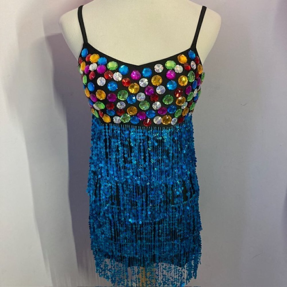Curtain Call  Rave Dress, Leotard, Size M